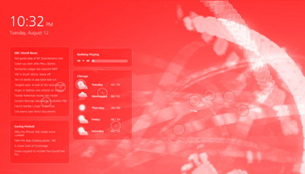 Capture d'écran de la vidéo de présentation de 10/GUI