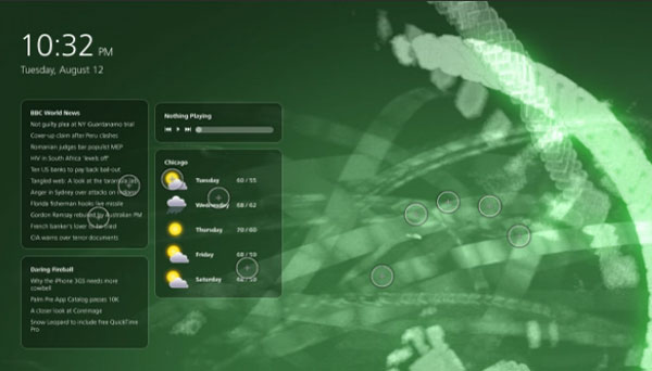 Capture d'écran de la vidéo de présentation de 10/GUI