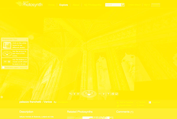 Présentation de Microsoft Photosynth lors d'une conférence TED